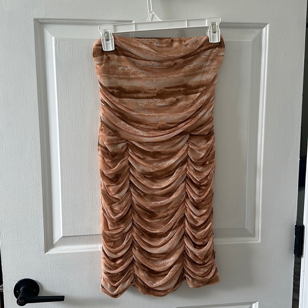 Mesh Body Con Mini Dress